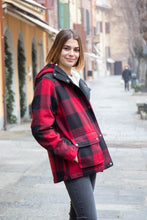 Giacca Fjalrawen Kanken quadri rossi e neri - Antoinette concept store