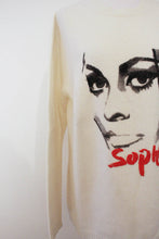 Maxi maglia  in pura lana stampa Sophia - Antoinette concept store