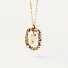 Collana PdPaola con pietre e iniziale - Antoinette concept store