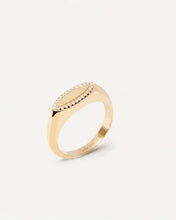 Anello PDPaola Lace Stamp Gold Argento AN01-629