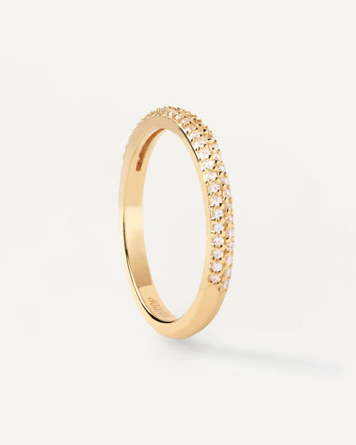 Anello PDPaola Tirara Gold Ring Argento AN01-665