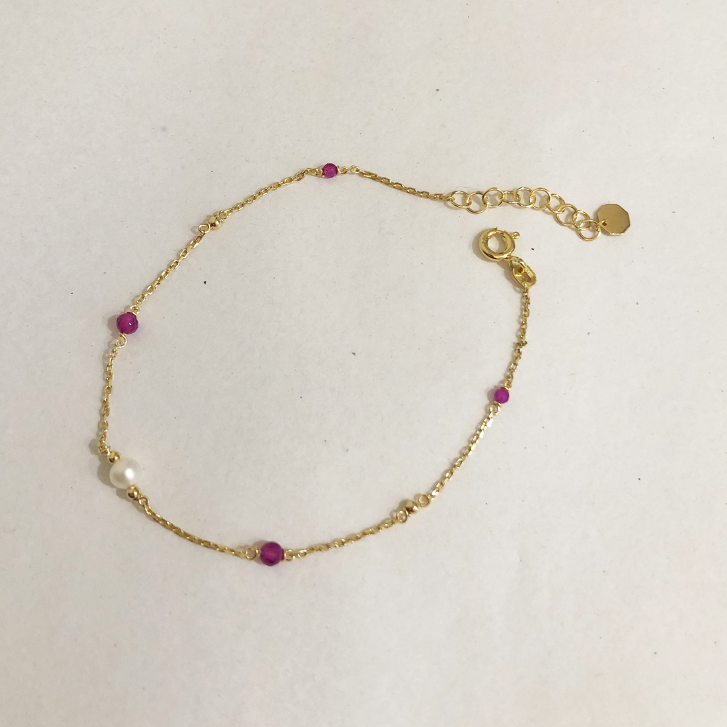 Bracciale e girocollo in oro 9kt - Antoinette concept store